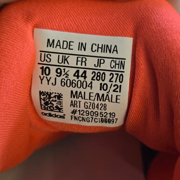 Adidas Men's Ultraboost 5.0 DNA White/Silver/Mint Running Shoes, Size 10 - Picture 6 of 6